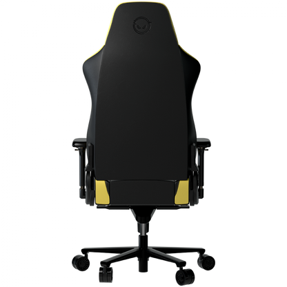 Fotel gamingowy ergonomiczny czarno żółty Lorgar Base 311