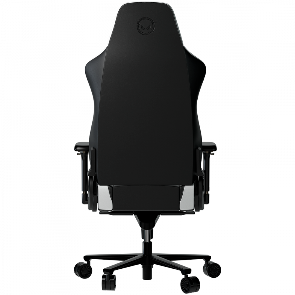Fotel gamingowy ergonomiczny czarno biały Lorgar Base 311