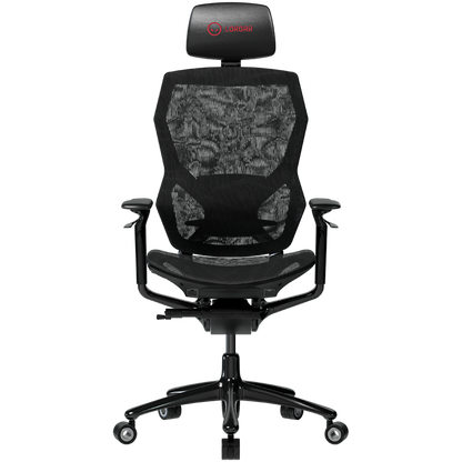 Lorgar 855 Black Ergonomic Gaming Chair with Pillows