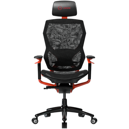 Fotel gamingowy ergonomiczny Grace 855 czarno czerwony Lorgar 855