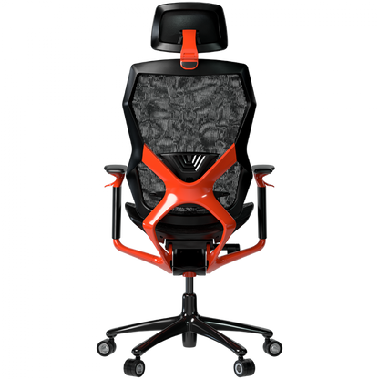 Fotel gamingowy ergonomiczny Grace 855 czarno czerwony Lorgar 855