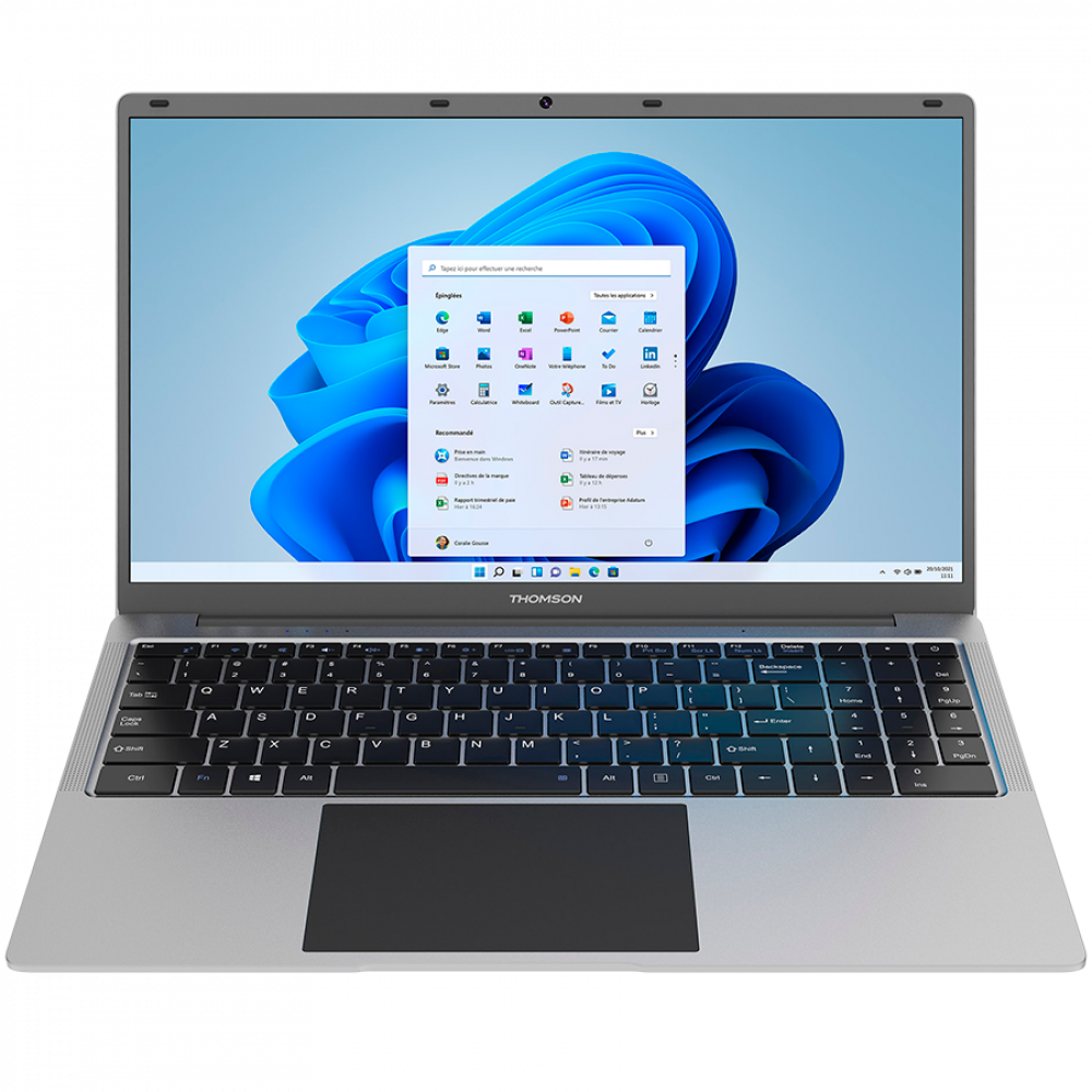 Notebook THOMSON Neo N15 15,6" 8 GB 512 GB Silber