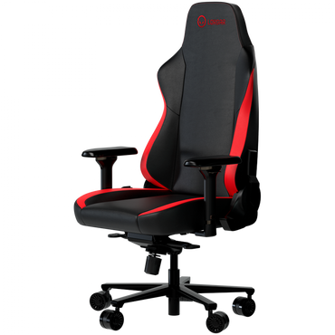 Fotel gamingowy ergonomiczny czarno czerwony Lorgar 533