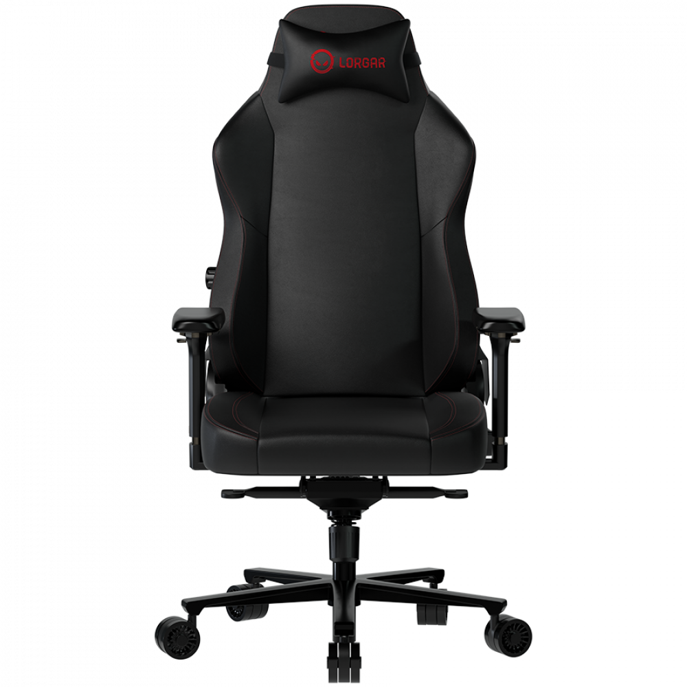Fotel gamingowy ergonomiczny Lorgar Embrace 533 czarny