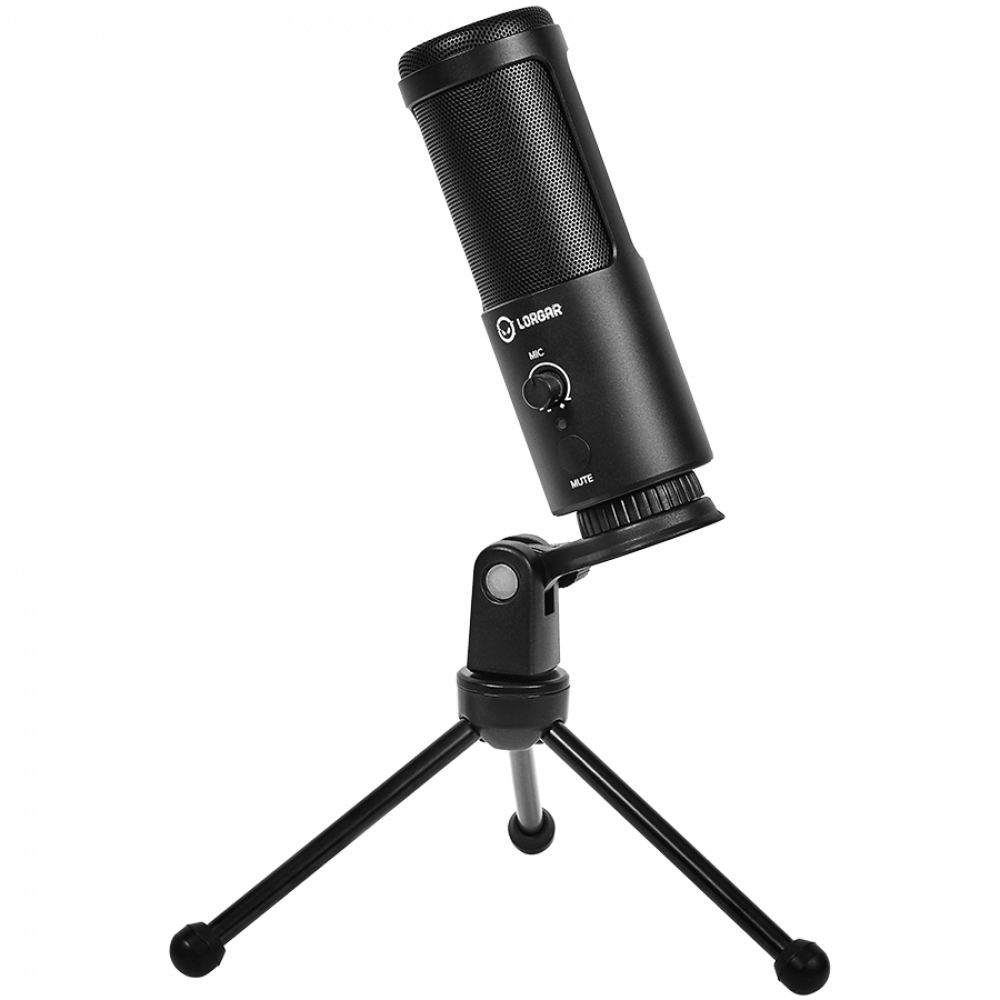 Lorgar Voicer 521 USB-Gaming-Mikrofon schwarz