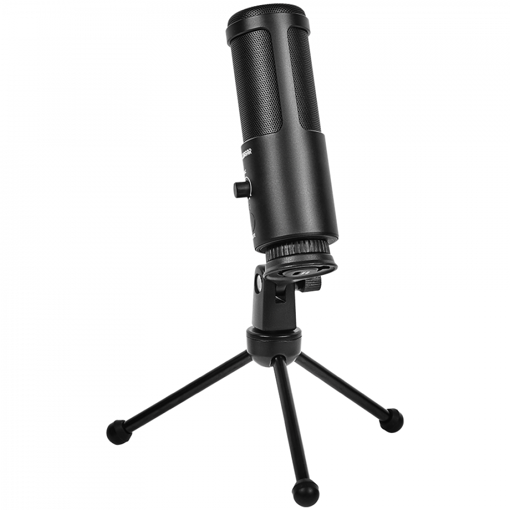 Lorgar Voicer 521 USB-Gaming-Mikrofon schwarz