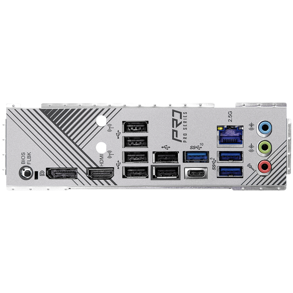 ASROCK B650 PRO RS ATX-Motherboard für AMD Ryzen 7000 DDR5 6200 MHz