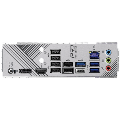 ASROCK B650 PRO RS ATX-Motherboard für AMD Ryzen 7000 DDR5 6200 MHz