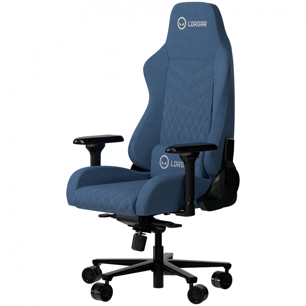 Fotel gamingowy ergonomiczny Ace 422 niebieski dla gracza