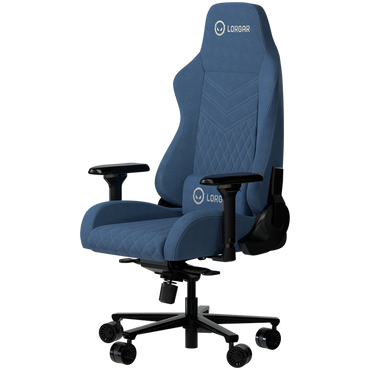 Fotel gamingowy ergonomiczny Ace 422 niebieski dla gracza