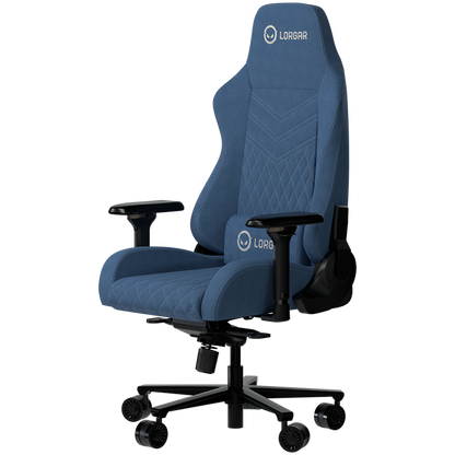 Fotel gamingowy ergonomiczny Ace 422 niebieski dla gracza