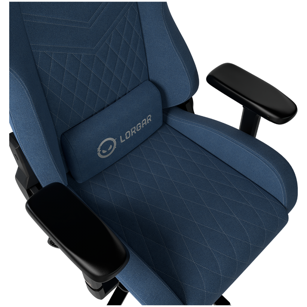 Fotel gamingowy ergonomiczny Ace 422 niebieski dla gracza