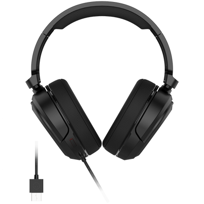 Gaming-Headset Lorgar Kaya 360 mit Mikrofon schwarz