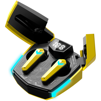 Słuchawki douszne bezprzewodowe Bluetooth Canyon GTWS 2 żółte