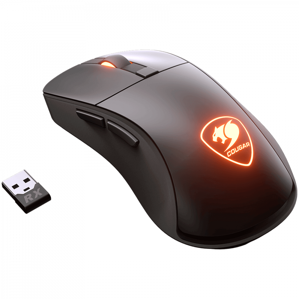 COUGAR Surpassion RX Gaming-Maus kabelgebunden und kabellos schwarz