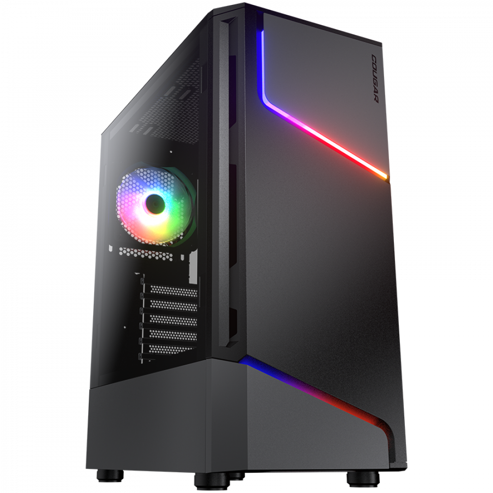 COUGAR MX360 RGB Midi Tower PC case black