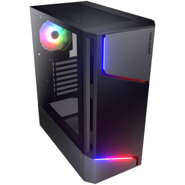 COUGAR MX360 RGB Midi Tower PC-Gehäuse schwarz