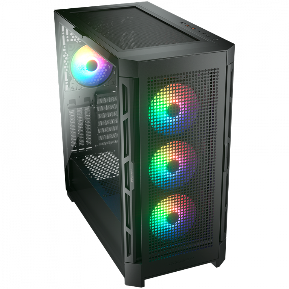 COUGAR Obudowa Duoface Pro RGB Midi Tower Czarna