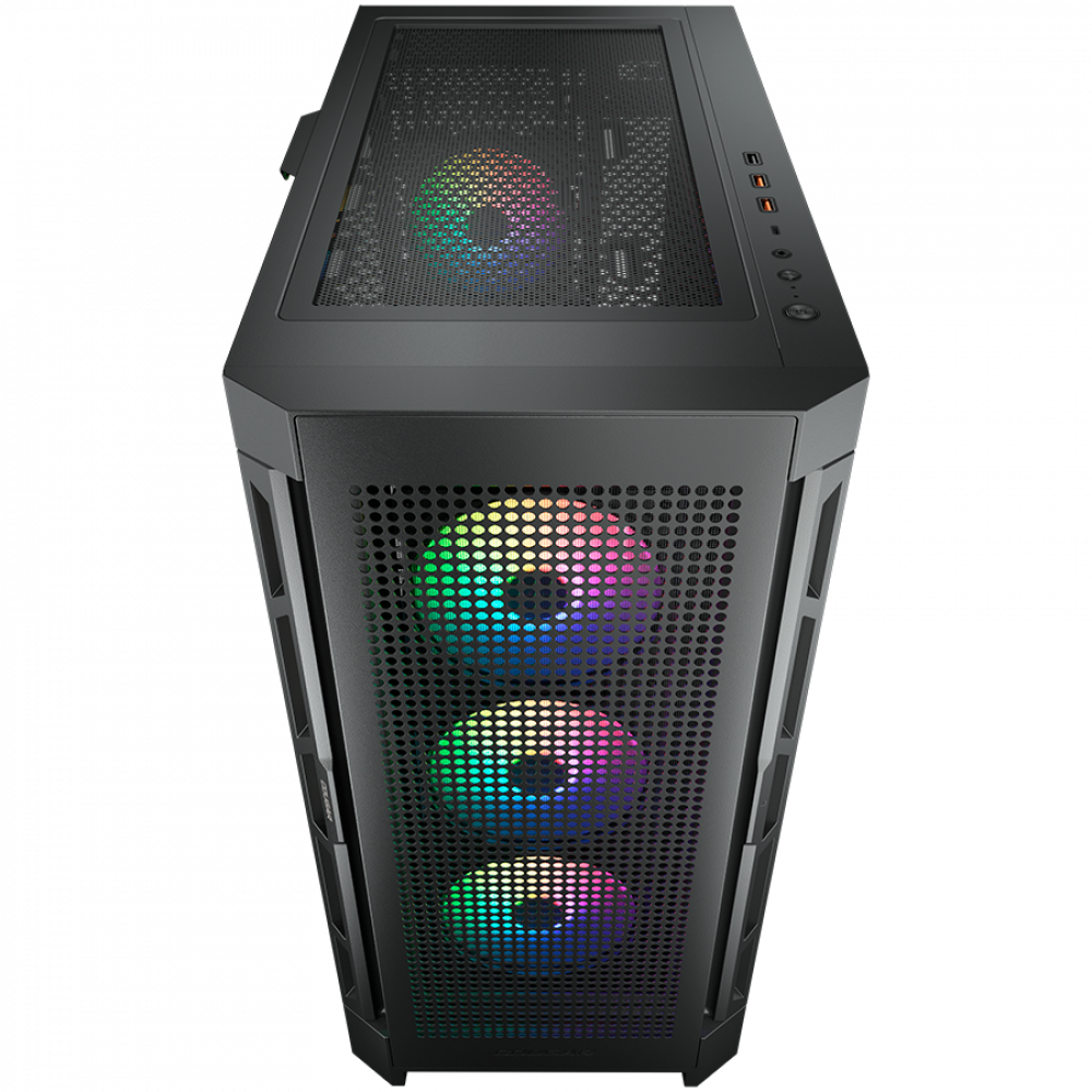 COUGAR Obudowa Duoface Pro RGB Midi Tower Czarna