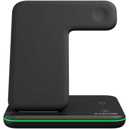 Wireless Charger 15W 3-in-1 Canyon WS-303 Black
