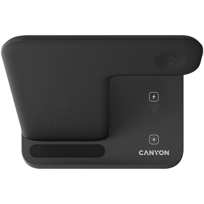 Wireless Charger 15W 3-in-1 Canyon WS-303 Black