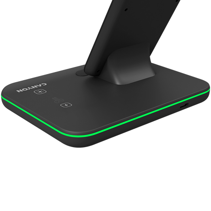 Wireless Charger 15W 3-in-1 Canyon WS-303 Black