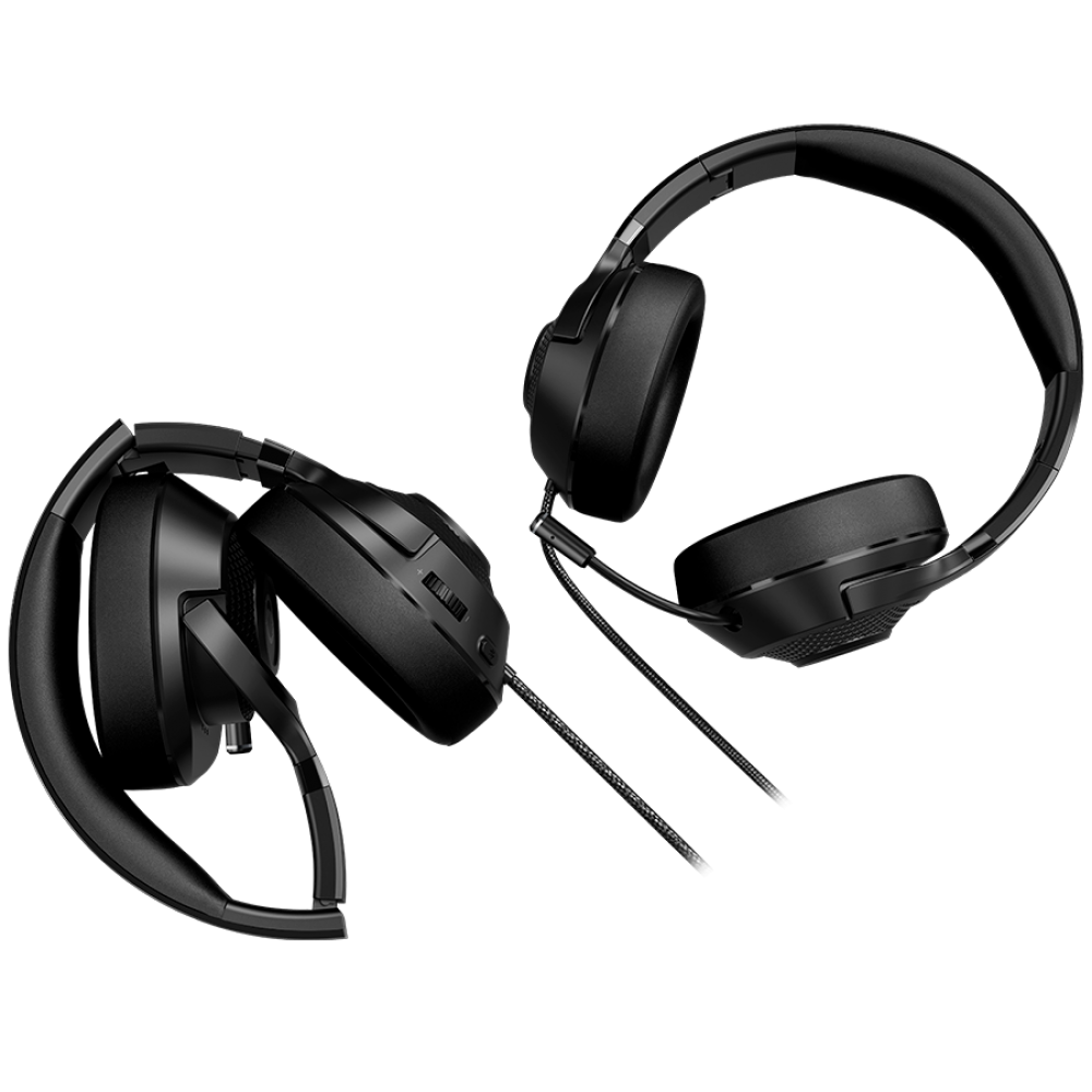 Lorgar Noah 101 Portable Gaming Headset, Schwarz