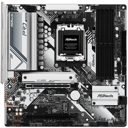 ASROCK B650M Pro RS AMD B650 Sockel AM5 Micro ATX Motherboard