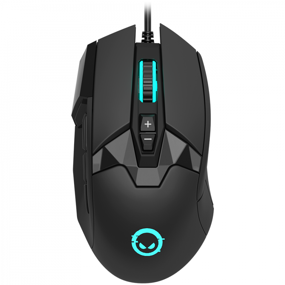 USB LED RGB Gaming Mouse Lorgar Stricter 579 black