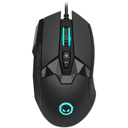 USB LED RGB Gaming Mouse Lorgar Stricter 579 black