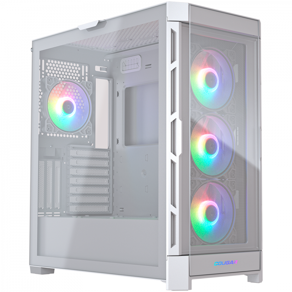 Obudowa komputerowa COUGAR DUOFACE PRO RGB W biała