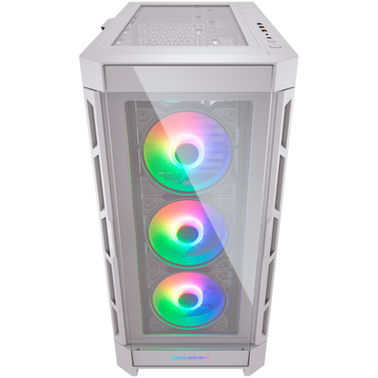Obudowa komputerowa COUGAR DUOFACE PRO RGB W biała