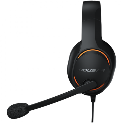 Słuchawki nauszne COUGAR z Noise Cancelling czarne