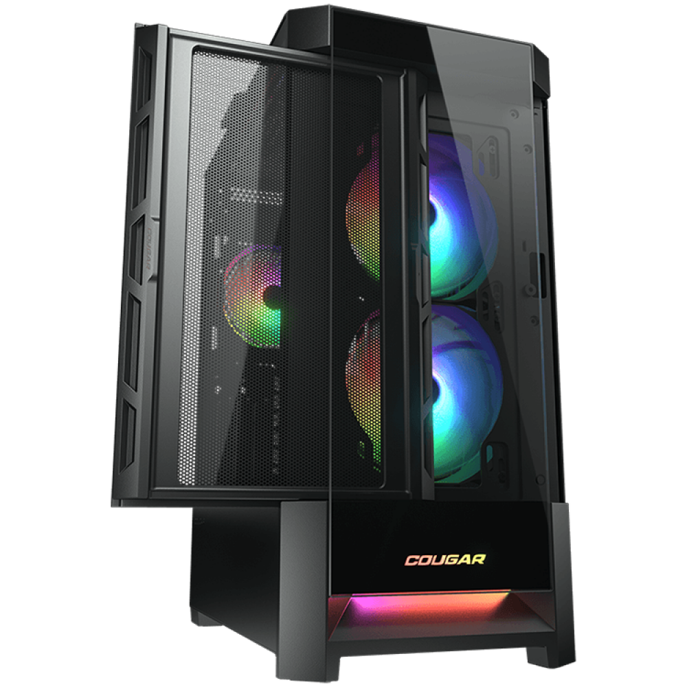 COUGAR Duoface RGB Midi-Tower Schwarz