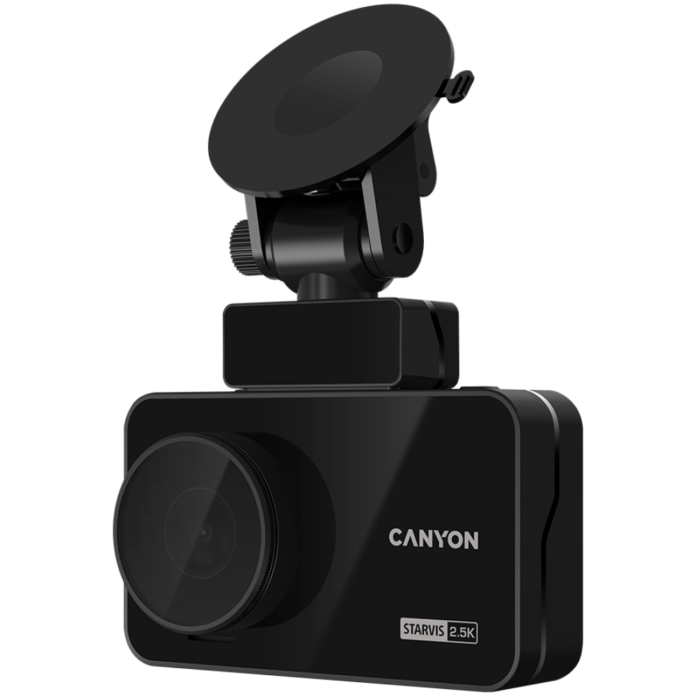 DVR 2.5K 1440p Wi-Fi GPS Dashcam Canyon DVR25GPS schwarz