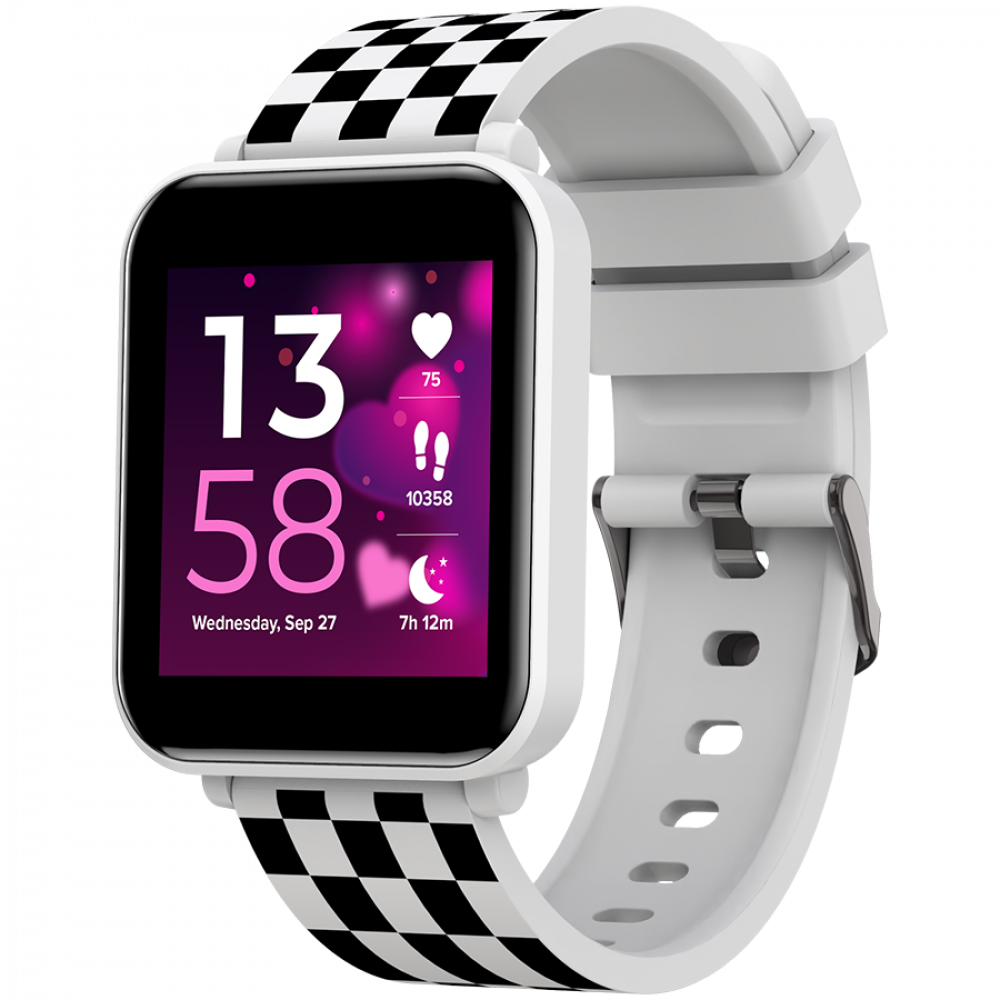 Kids Smartwatch DUAL BT Music Canyon KW-43 white
