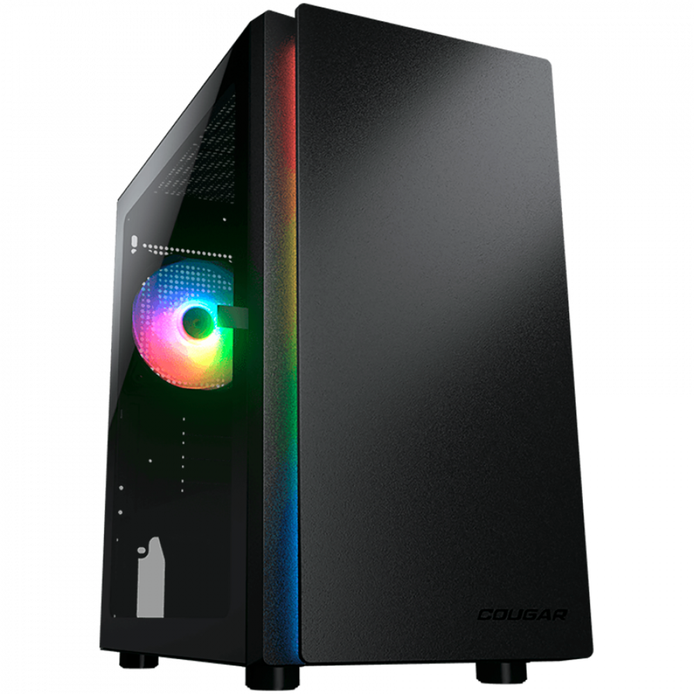 COUGAR Purity RGB Mini-Tower PC-Gehäuse schwarz