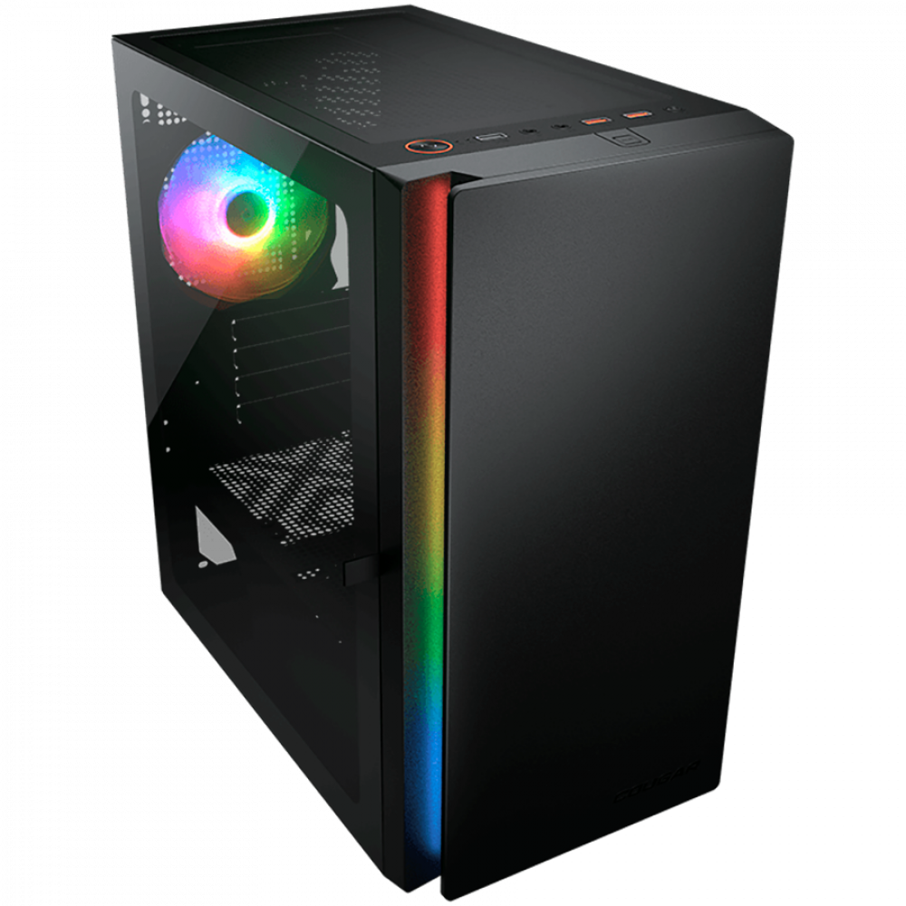 COUGAR Purity RGB Mini-Tower PC-Gehäuse schwarz