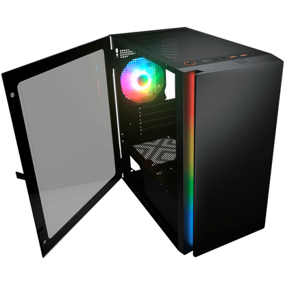 COUGAR Purity RGB Mini-Tower PC-Gehäuse schwarz