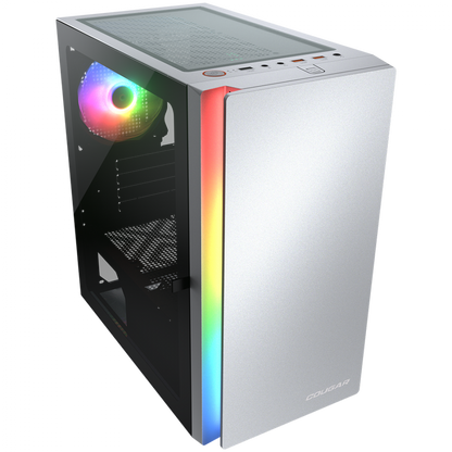 COUGAR Purity RGB Mini-Tower PC-Gehäuse weiß