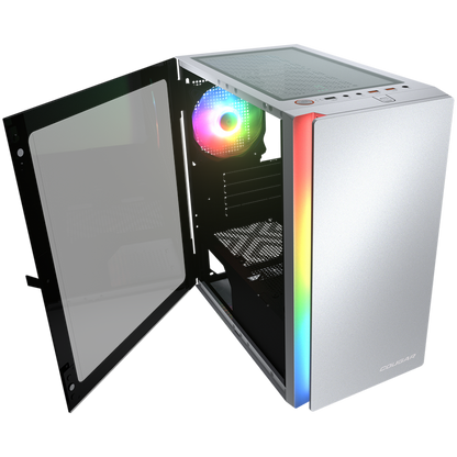 COUGAR Purity RGB Mini-Tower PC-Gehäuse weiß