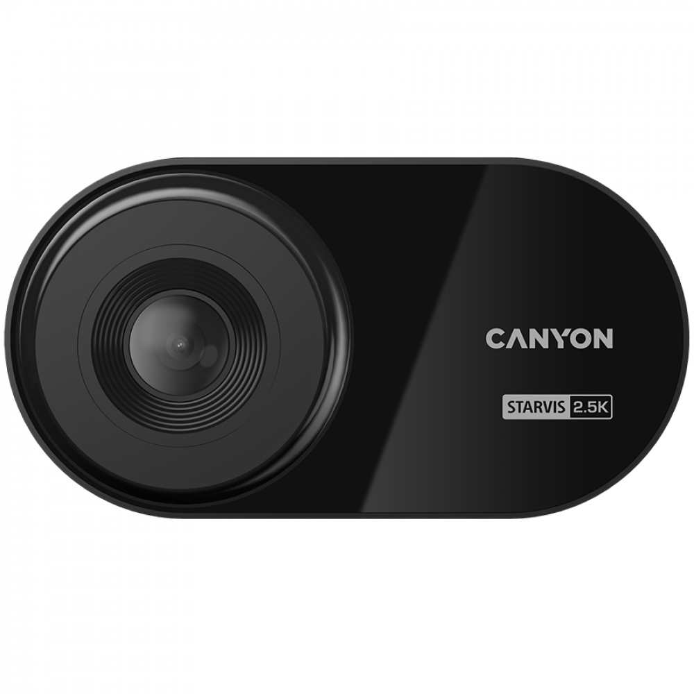 Wideorejestrator DVR 2.5K 1440p Wi-Fi Canyon DVR25 czarny