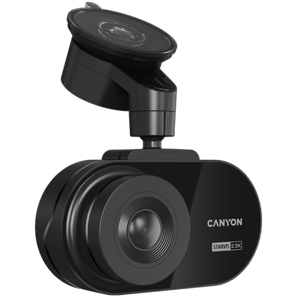 Wideorejestrator DVR 2.5K 1440p Wi-Fi Canyon DVR25 czarny