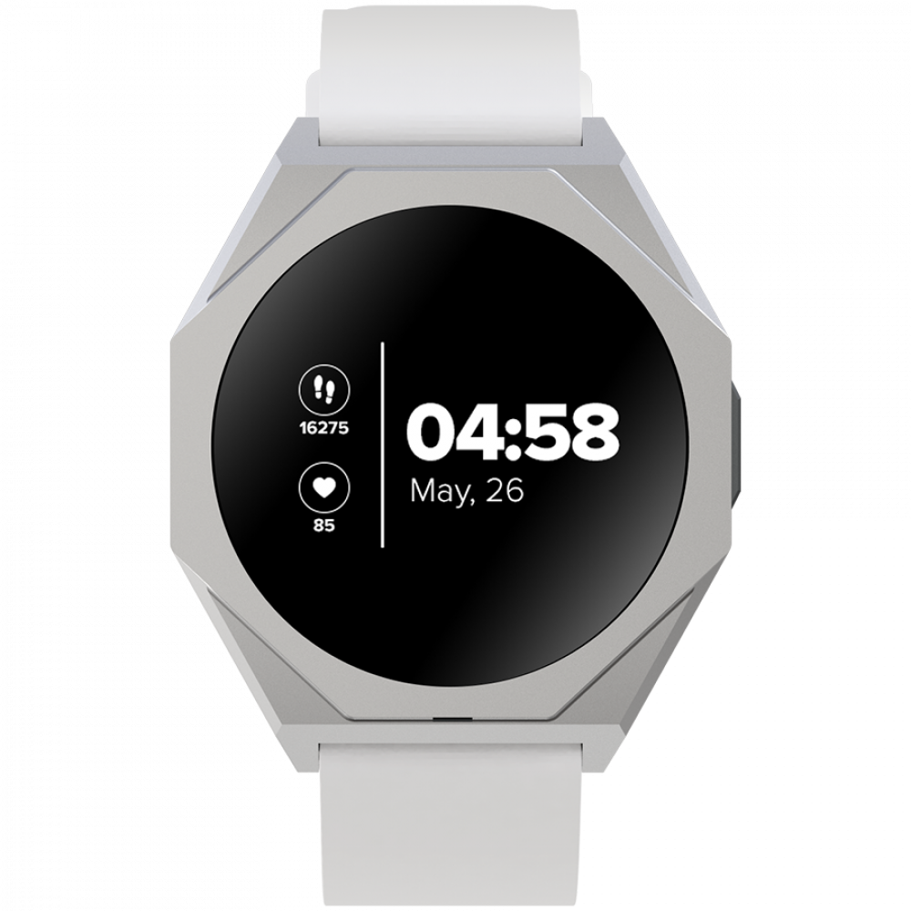Smartwatch Canyon SW-86, silber, mit Sportfunktionen