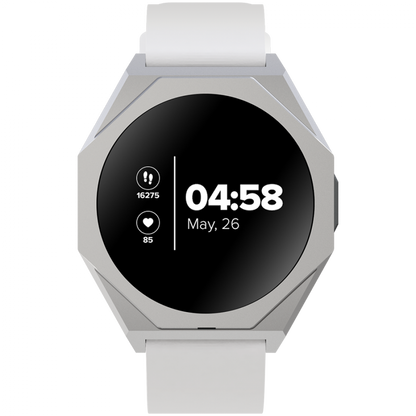 Smartwatch Canyon SW-86, silber, mit Sportfunktionen