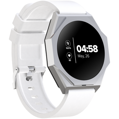 Smartwatch Canyon SW-86, silber, mit Sportfunktionen