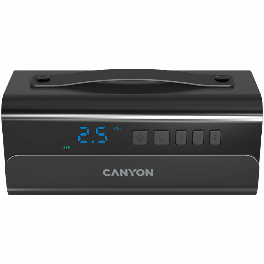 Tire Pump with LED and Power Bank Canyon CAI 201CB