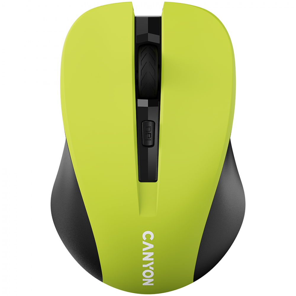 Kabellose, ergonomische Maus Canyon MW-1 gelb