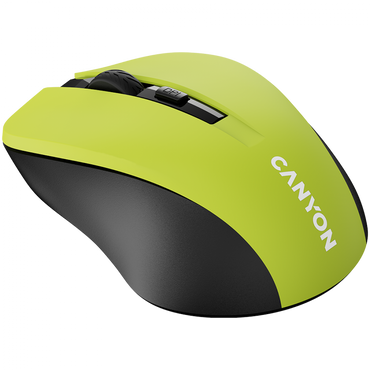 Canyon MW-1 Yellow Ergonomic Wireless Mouse