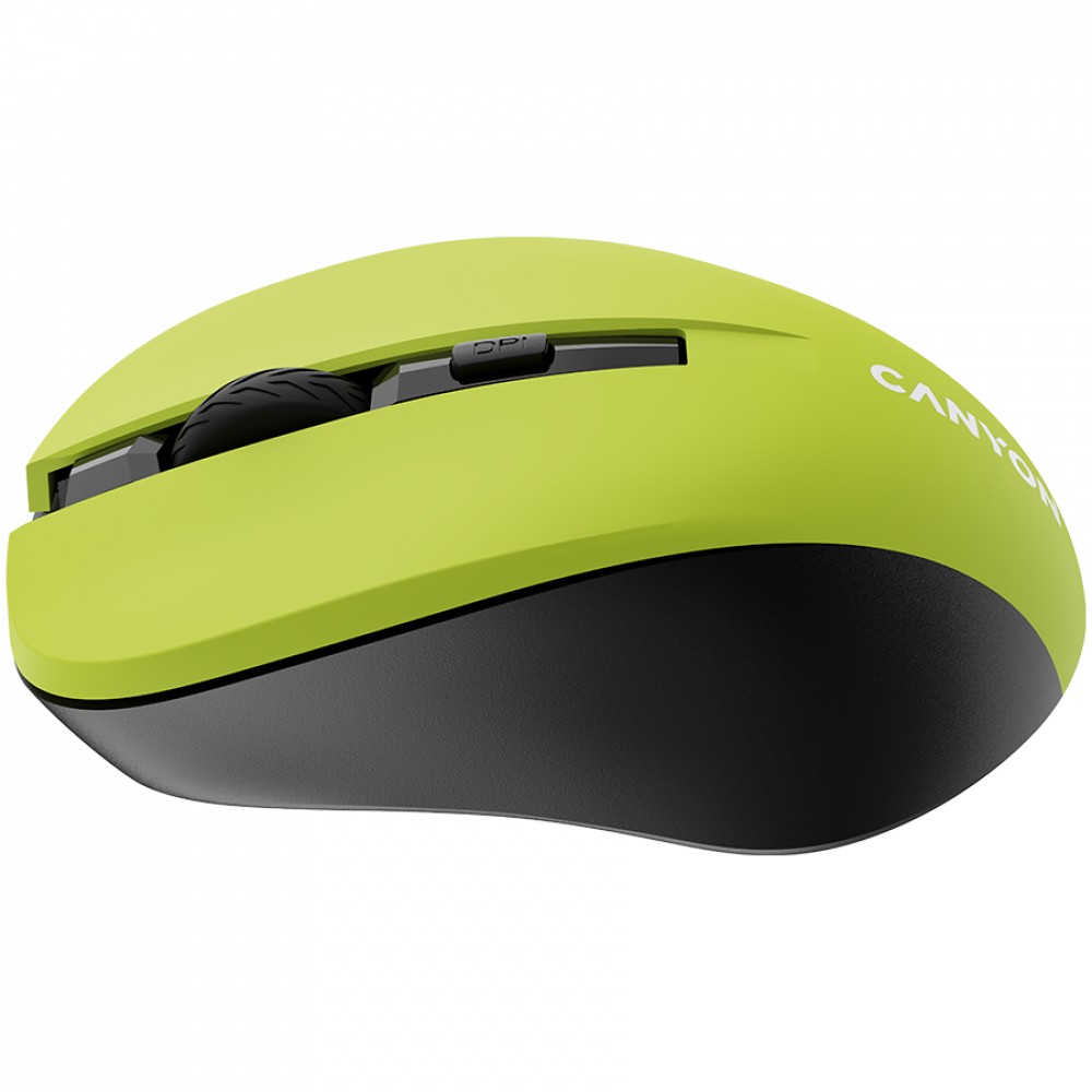 Kabellose, ergonomische Maus Canyon MW-1 gelb